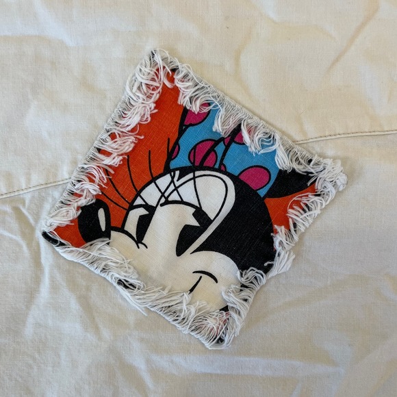 Mens RARE Vintage 90's‎ Mickey & Co Long Sleeve Button Down Patch SZ L READ - Picture 9 of 9